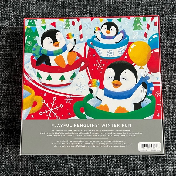 NWT Hallmark Penguin Animated Plush and Puzzle Bundle - Picture 9 of 13